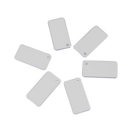 PVC Asılı/yapışkanlı yeniden kullanılabilir Takı etiketi-30*15 mm