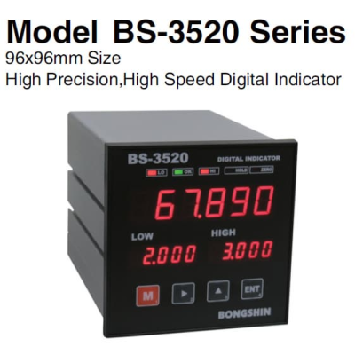 BS-3520 Yüksek Hassasiyetli, Yüksek Hızlı Dijital Gösterge