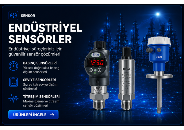 ENDÜSTRİYEL SENSÖRLER