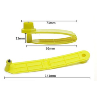 UHF tek parça hayvan keçi kulak küpesi tanımlama
